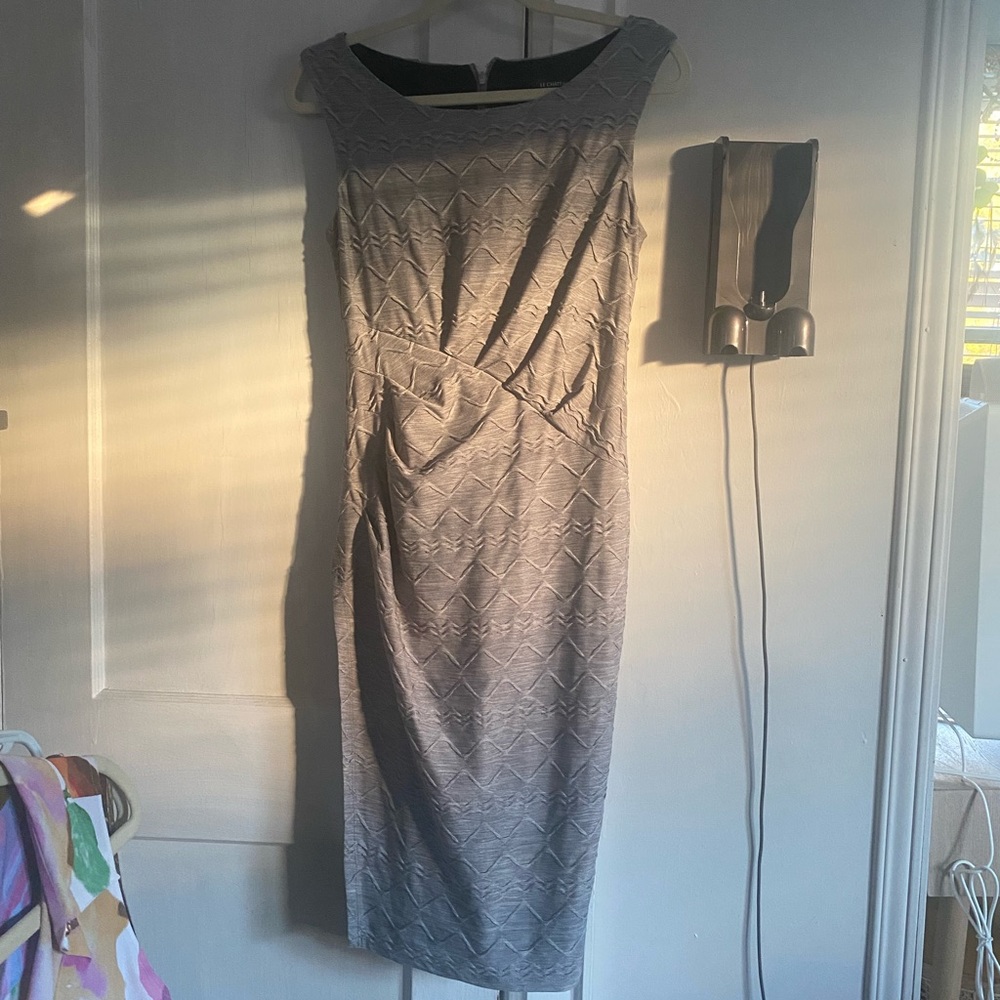Le Chateau Gray Sheath Dress